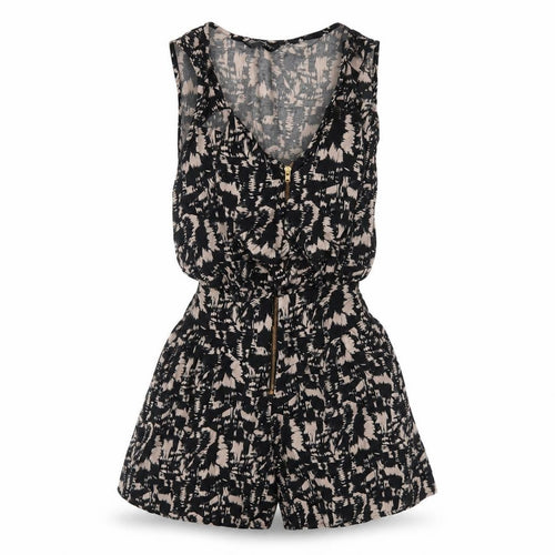 Miss Selfridge Womens Beige   Playsuit One-Piece Size 6