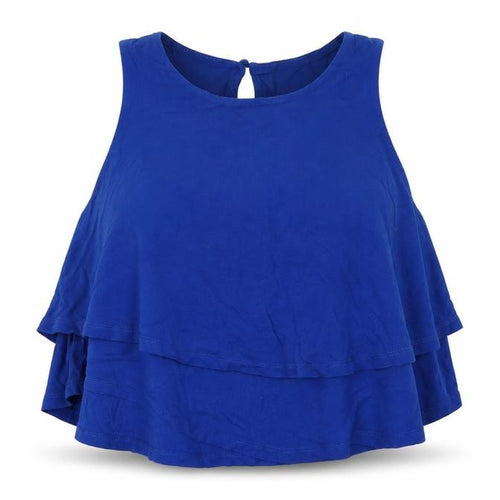 Select Womens Blue   Basic Tank Size 8