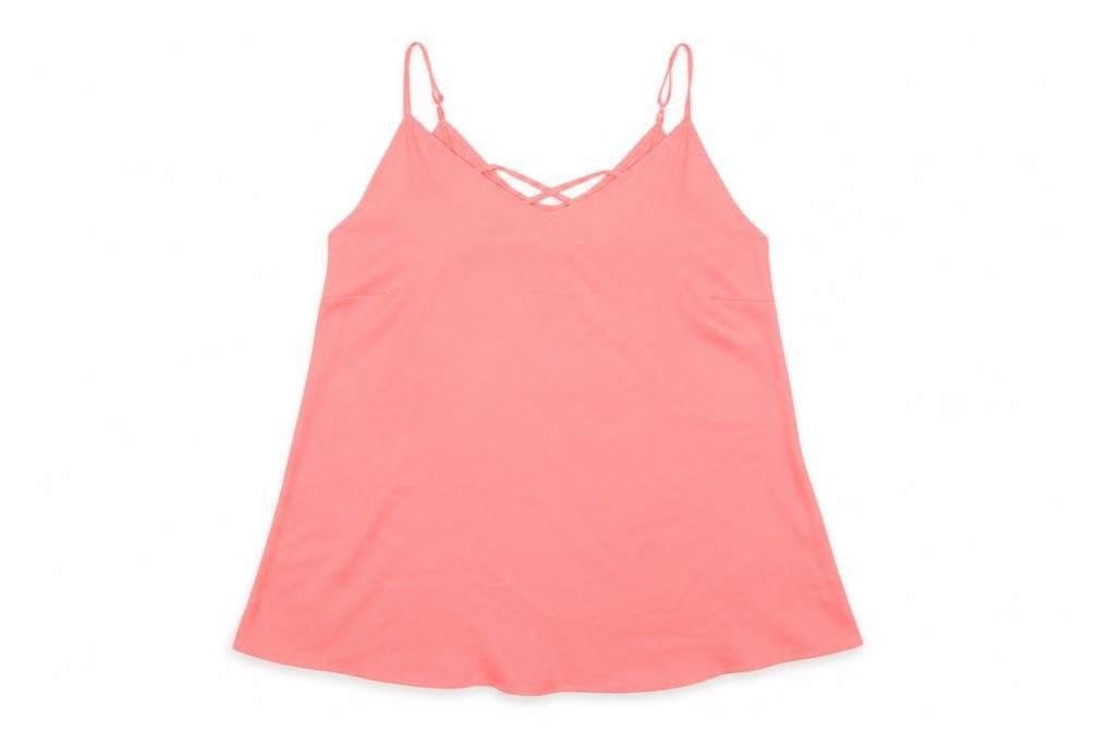 Yours Womens Pink   Basic Tank Size 16