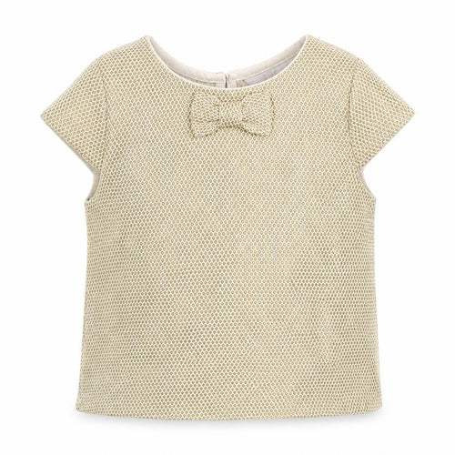 FG4 Girls Gold   Basic T-Shirt Size 2-3 Years