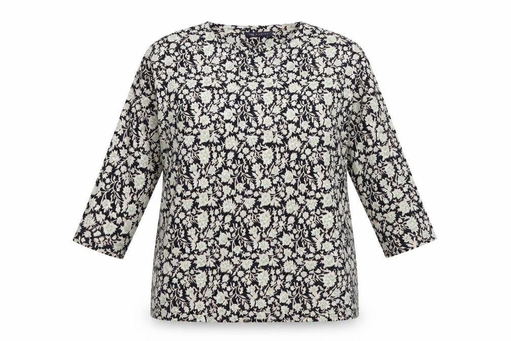 Marks and Spencer Womens Multicoloured Floral Knit Pullover Jumper Size 16