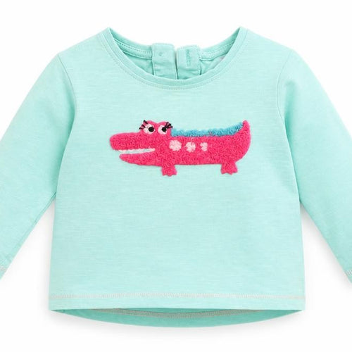 NEXT  Green   Basic T-Shirt Size 9-12 Months  - DInosaur