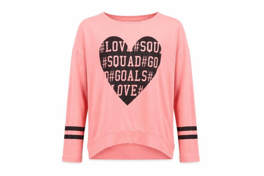 YD Girls Pink   Pullover Jumper Size 12-13 Years