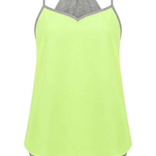 New Look Womens Grey   Basic Tank Size 6