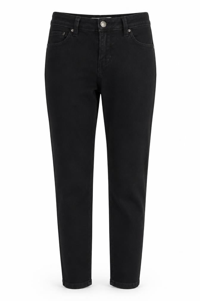 denim co Womens Black  Denim Straight Jeans Size 12