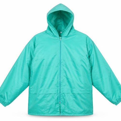 Preworn Mens Green   Rain Coat Coat Size M