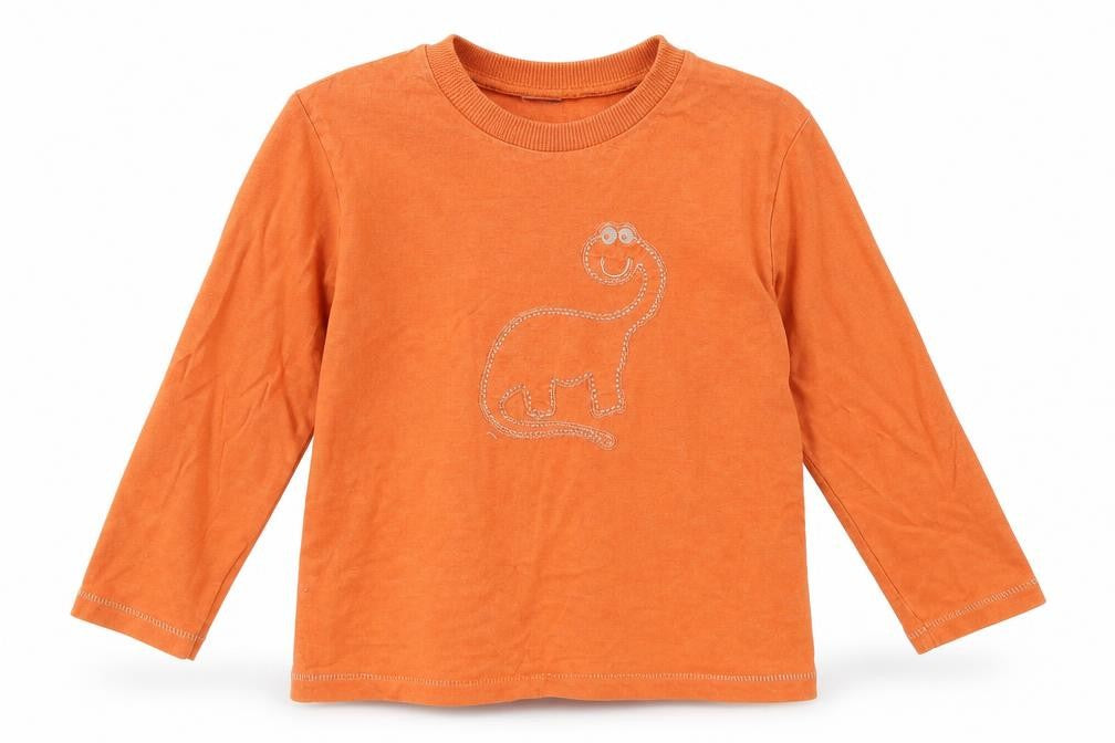 Cherokee Boys Orange   Basic T-Shirt Size 3-4 Years