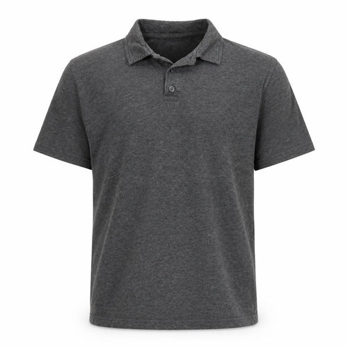 Studio Mens Grey    Polo Size L