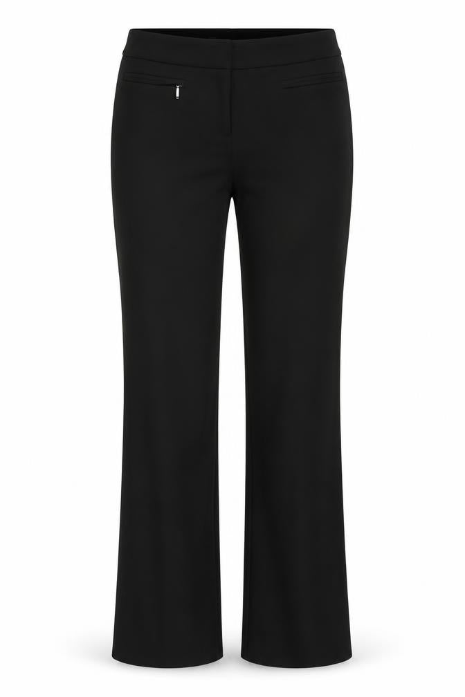 F&F Womens Black   Trousers  Size 8 L28 in