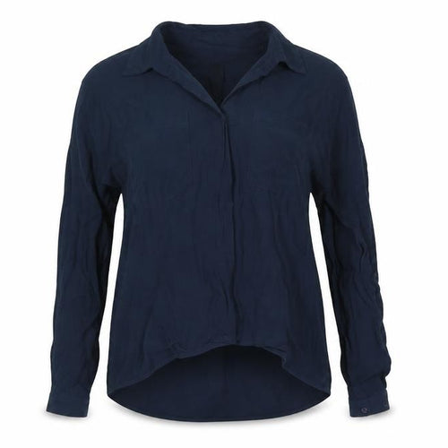 Preworn Womens Blue   Basic Button-Up Size M