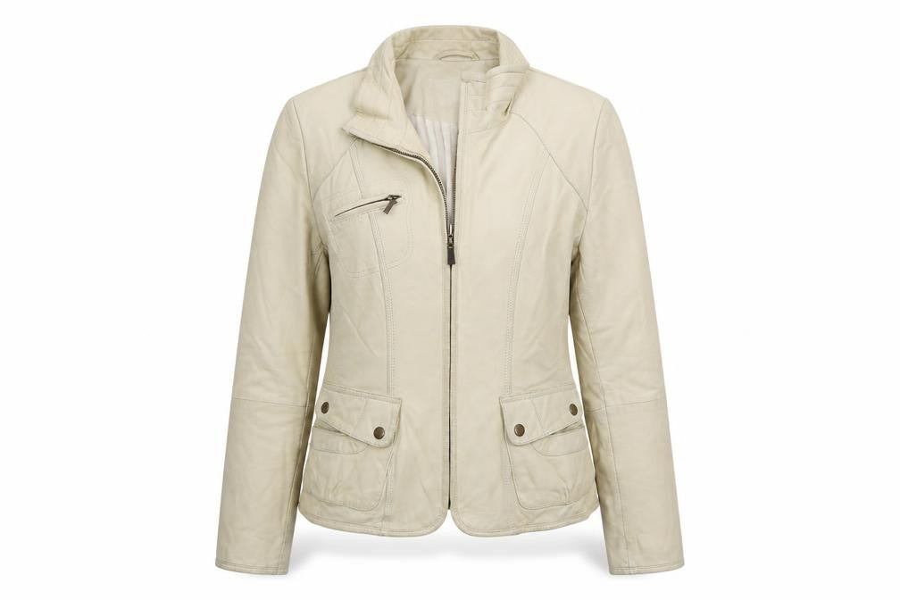Lakeland Womens White   Jacket  Size 14