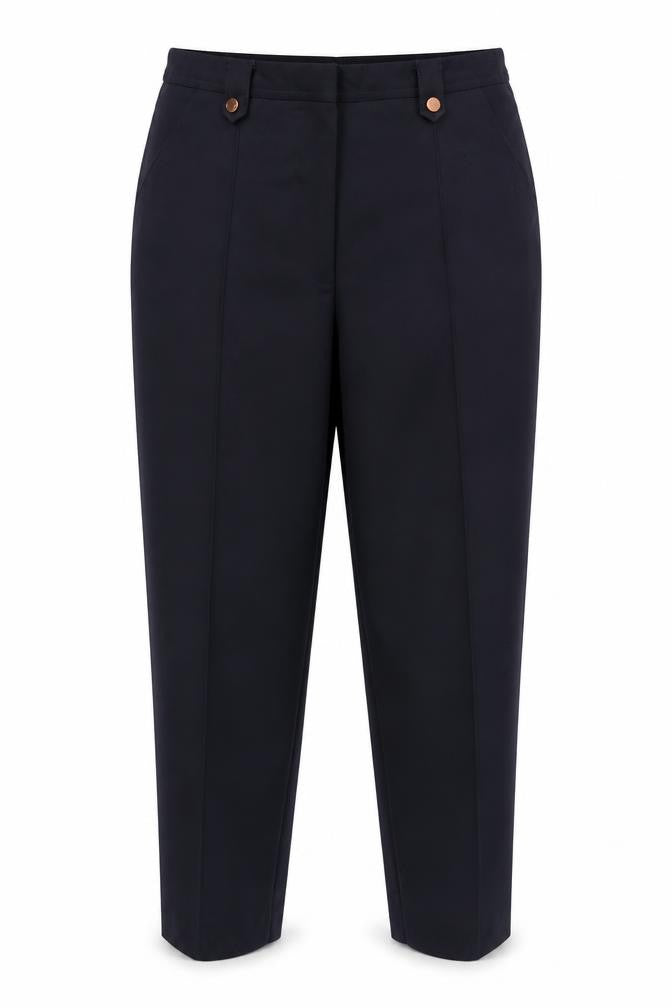 BM Collection Womens Blue  Rayon Trousers  Size 12 L24 in