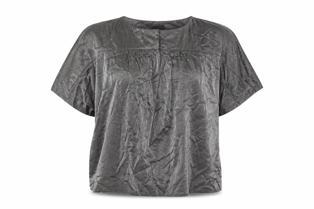 VERO MODA Womens Silver   Basic Blouse Size M