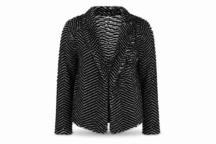 Boohoo Womens Black Cardigan Jumper Size 8