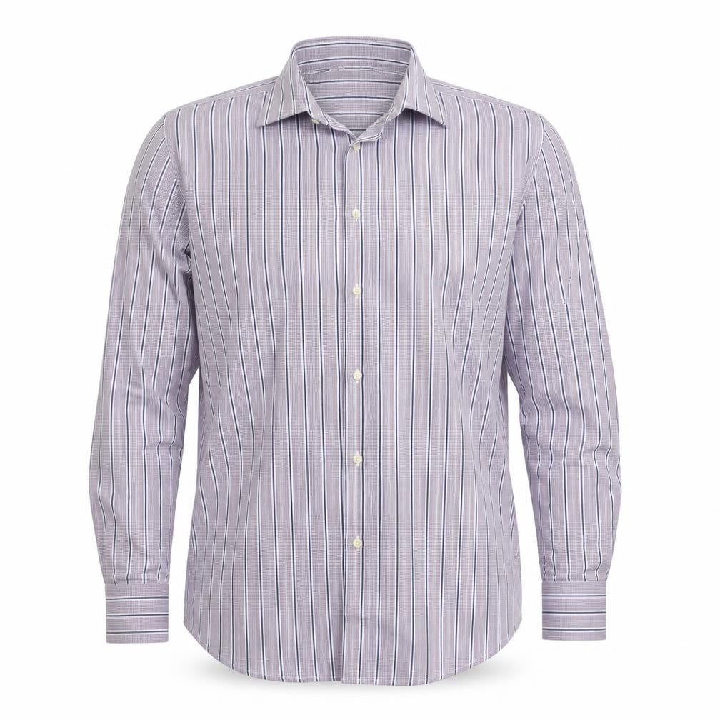 pre worn Mens Purple    Button-Up Size 16