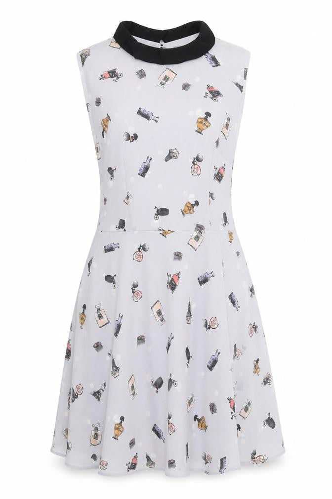 Dorothy Perkins Womens Purple   Fit & Flare  Size 12