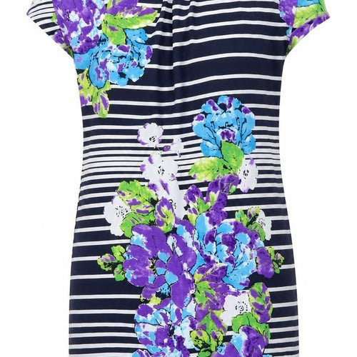 Lakeland Womens Blue Striped  Shift  Size 12