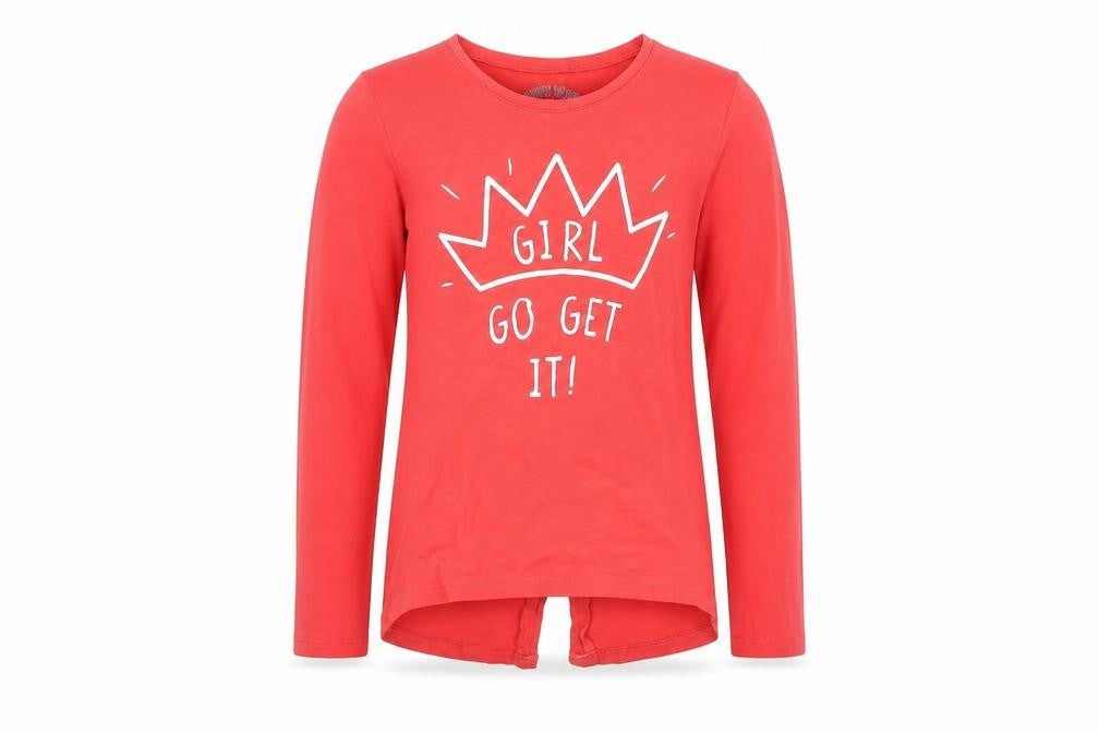 Matalan Girls Red   Basic T-Shirt Size 8 Years