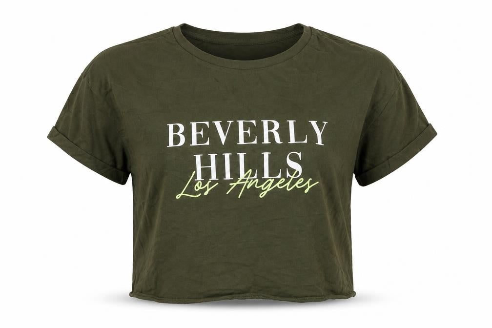 New Look Girls Green   Basic T-Shirt Size 12 Years