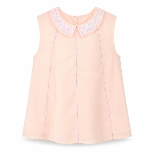 George Girls Pink   Basic Blouse Size 5-6 Years