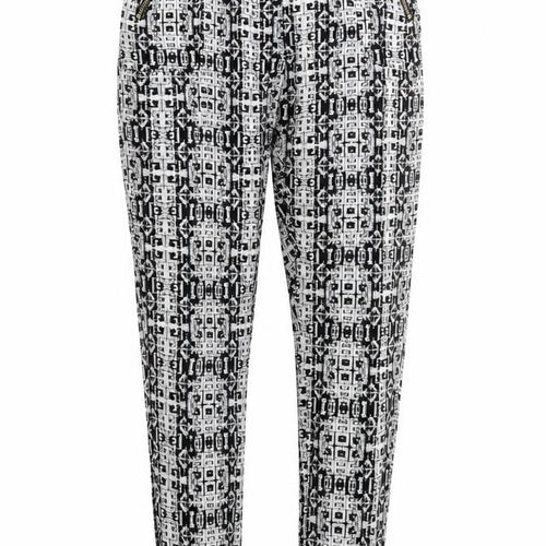 Quiz Womens White   Trousers  Size 8 L29 in