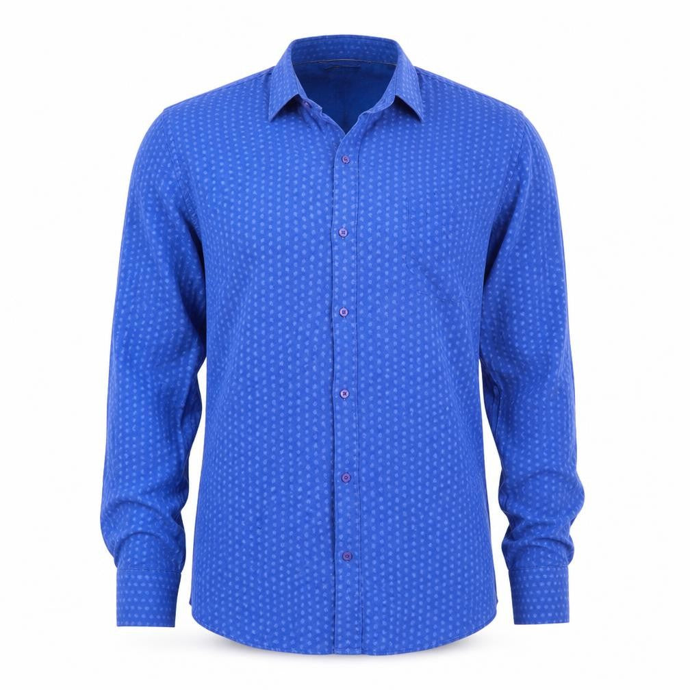 Defacto  Mens Blue    Button-Up Size L