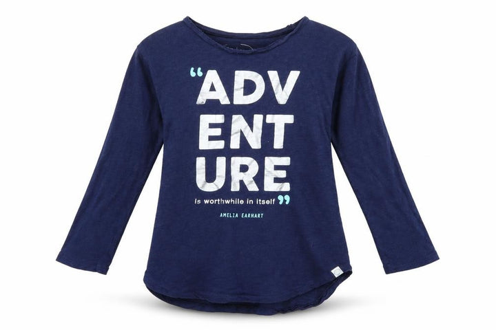 Gap Girls Blue Basic T-Shirt Size 8 Years