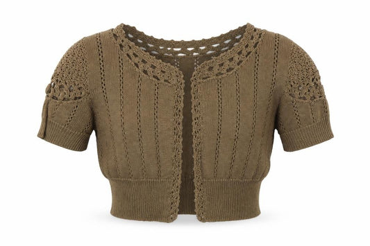 NEXT Girls Brown   Cardigan Jumper Size 10 Years