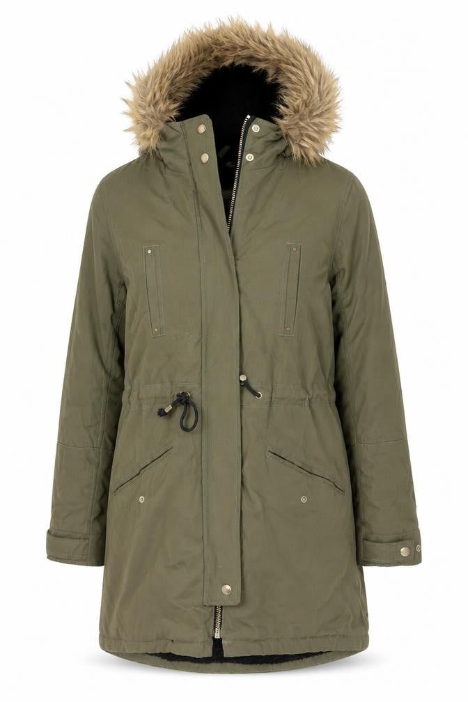 Papaya Womens Green   Jacket Coat Size 8
