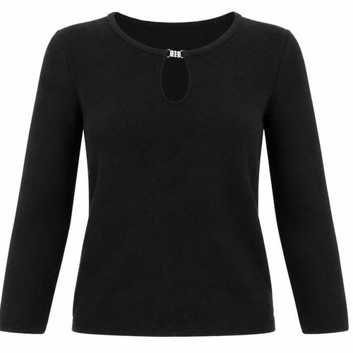 VIP Womens Black   Pullover Jumper Size 10