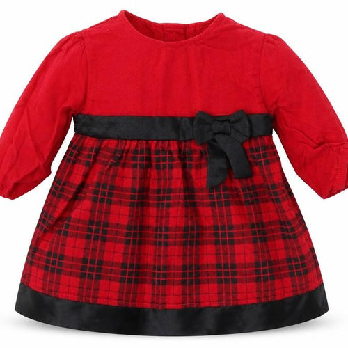 Ladybird Girls Red Plaid  A-Line  Size 3-6 Months