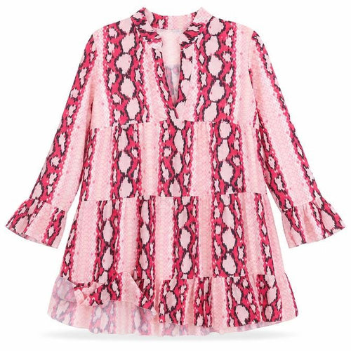Preworn Womens Pink Animal Print  Trapeze & Swing  Size 10