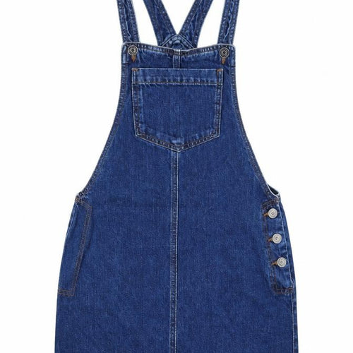 Topshop Womens Blue   Dungaree One-Piece Size 6