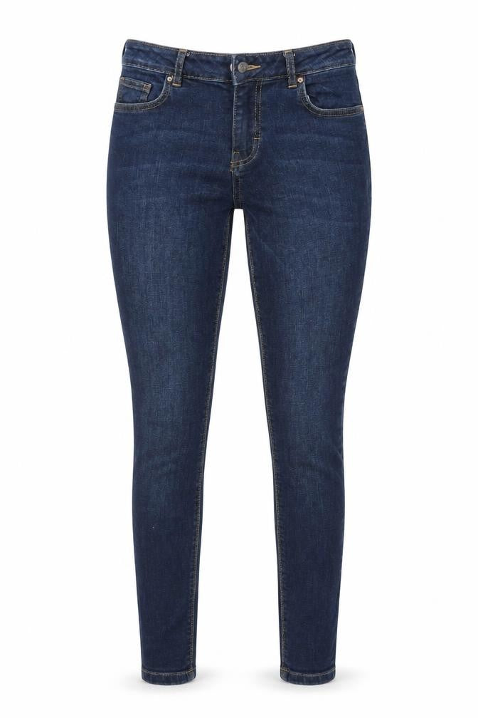 Denim & Co. Womens Blue   Skinny Jeans Size 8 L28 in