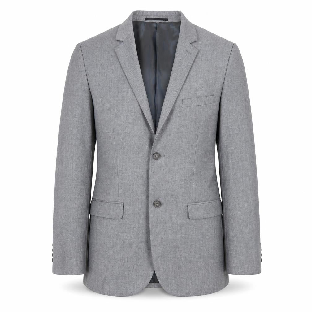 Topman Mens Grey   Jacket Suit Jacket Size 38