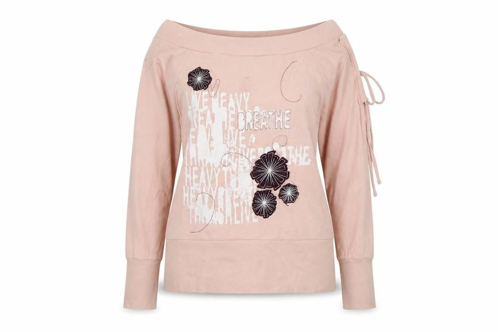 Republic Womens Pink  Jersey Basic Blouse Size XS