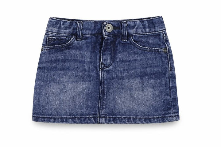 Gap Girls Blue Denim Straight & Pencil Skirt Size 2 Years