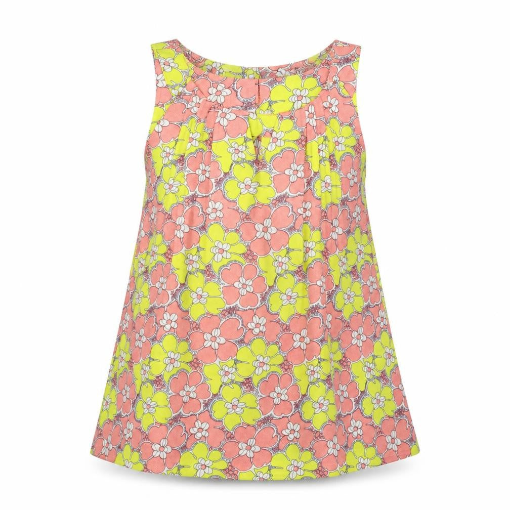 Izabel Womens Multicoloured Floral  Basic Tank Size 12