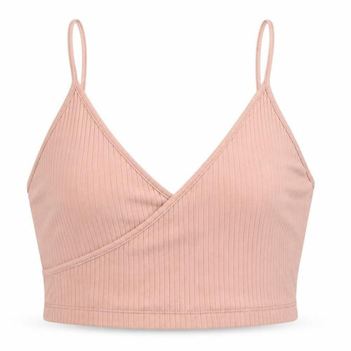 Topshop Womens Pink   Cropped Tank Size 10
