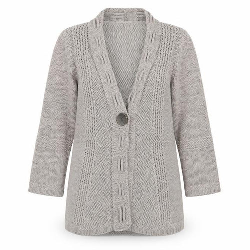 Marks and Spencer Womens Grey   Cardigan Jumper Size 10