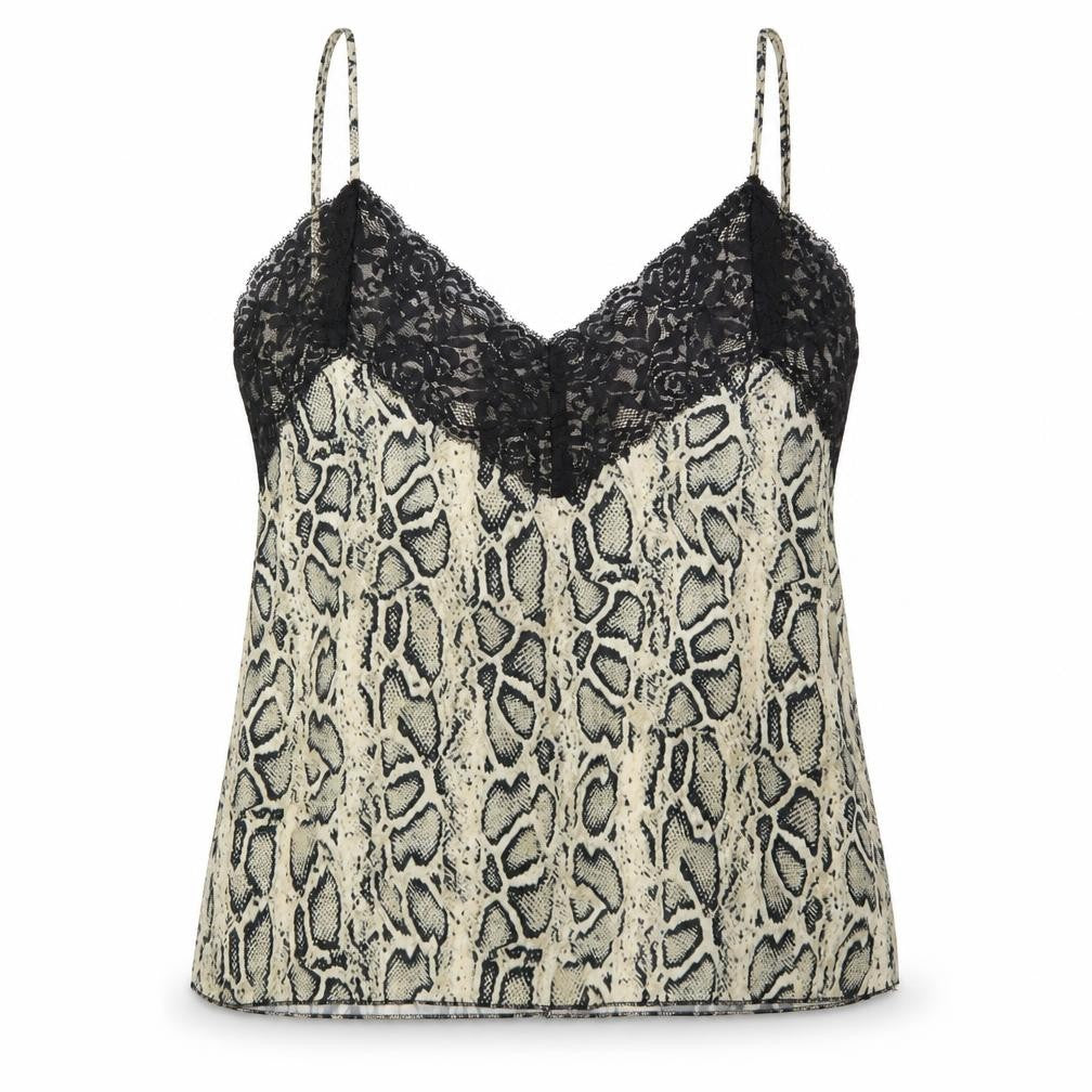 Made in Italy Womens Brown   Basic Tank Size 14