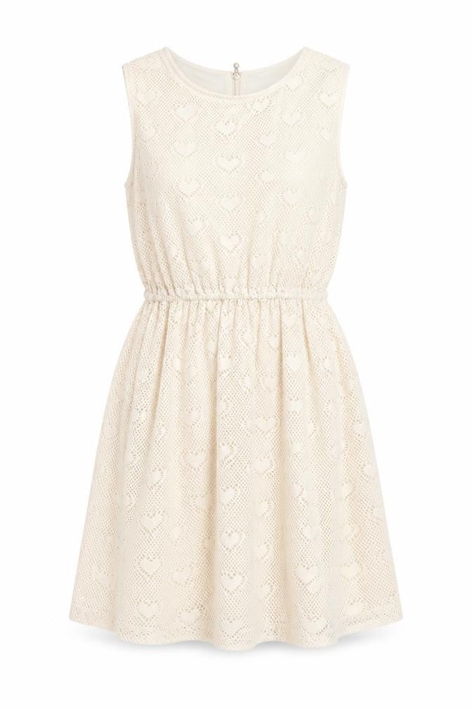 jasmine Womens Beige   Fit & Flare  Size 8