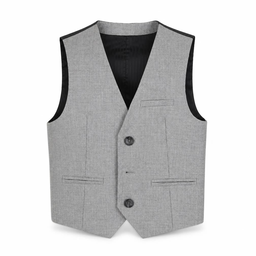Occasion Boys Grey   Gilet Blazer Size 3 Years