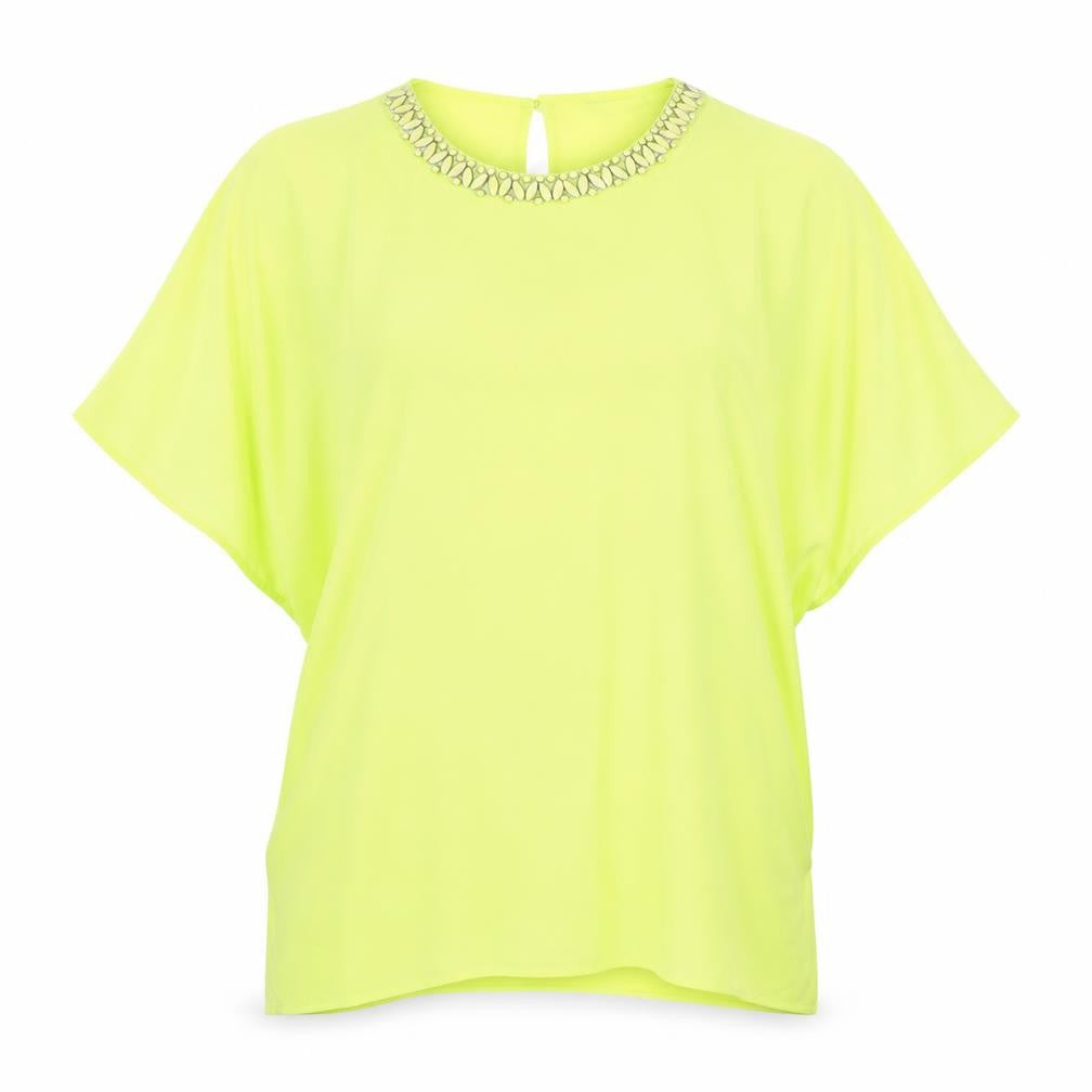 Preworn Womens Green   Basic Blouse Size M