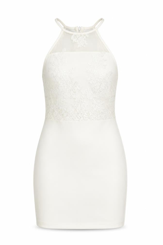 PERISIAN Womens White   Mini  Size 10