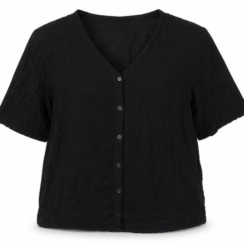 Evans Womens Black   Basic Blouse Size 16