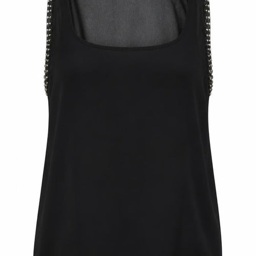 Topshop Womens Black   Basic T-Shirt Size 12