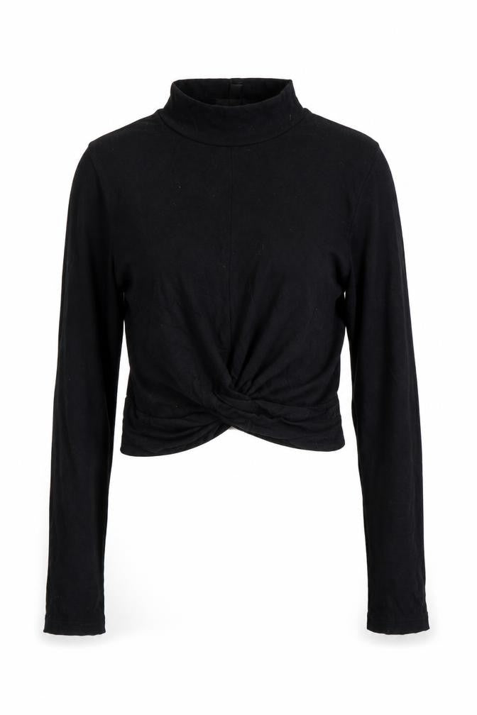Topshop Womens Black   Basic T-Shirt Size 14