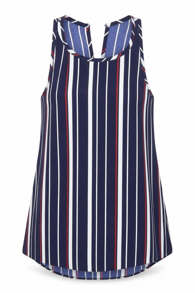 Matalan Womens Blue   Basic Tank Size 10