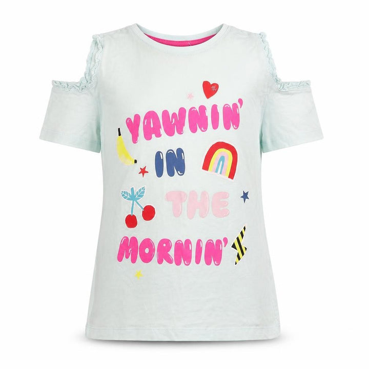 Matalan Girls Green Basic T-Shirt Size 13 Years